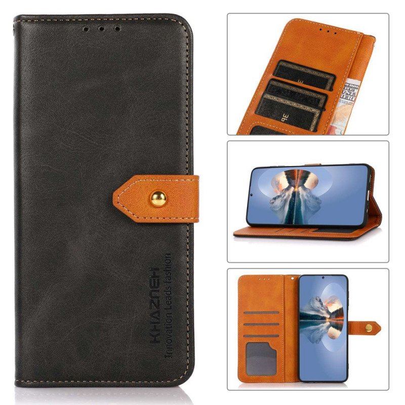 Etui Folio do Sony Xperia 1 IV Z Paskiem Khazneh