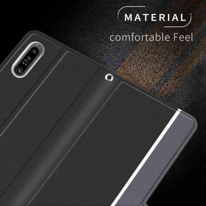 Etui Na Telefon do Sony Xperia 1 IV Etui Folio Dwukolorowy Baiyu