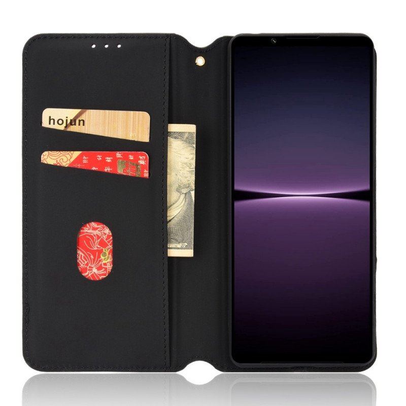 Etui Na Telefon do Sony Xperia 1 IV Etui Folio Kostki 3d