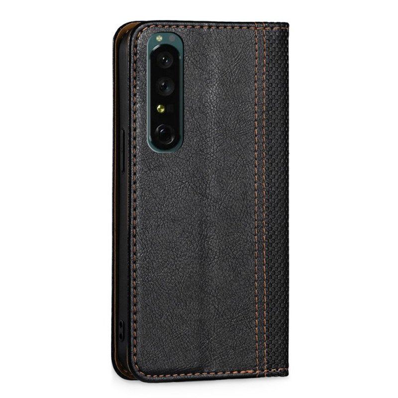 Etui Na Telefon do Sony Xperia 1 IV Etui Folio Sztuczna Skóra W Stylu Vintage