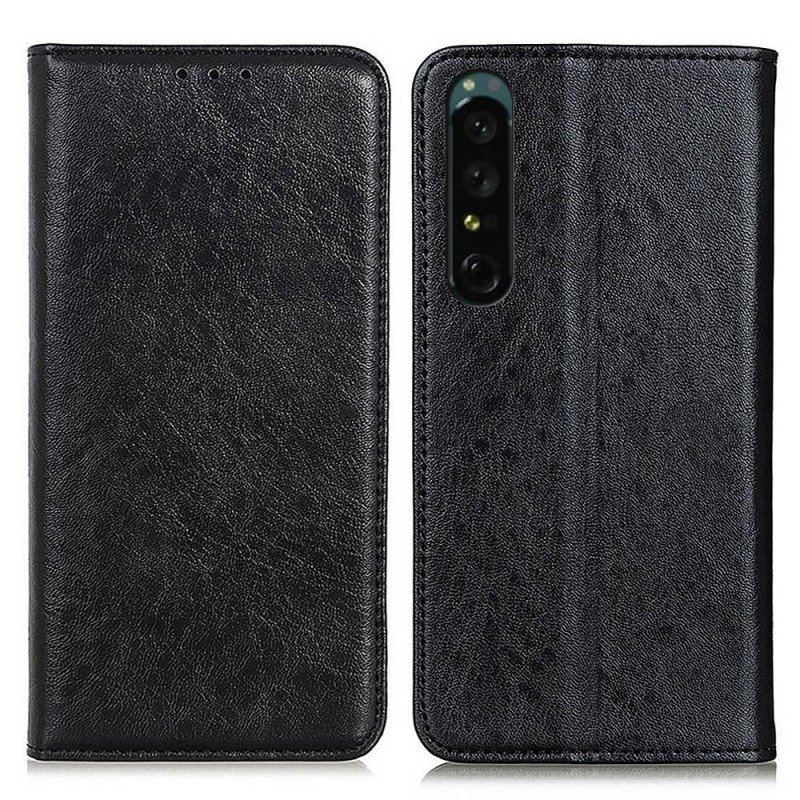 Etui Na Telefon do Sony Xperia 1 IV Etui Folio Teksturowane