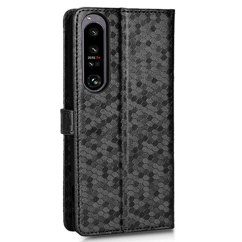 Etui Na Telefon Pokrowce do Sony Xperia 1 IV z Łańcuch Projekt Paska 3d