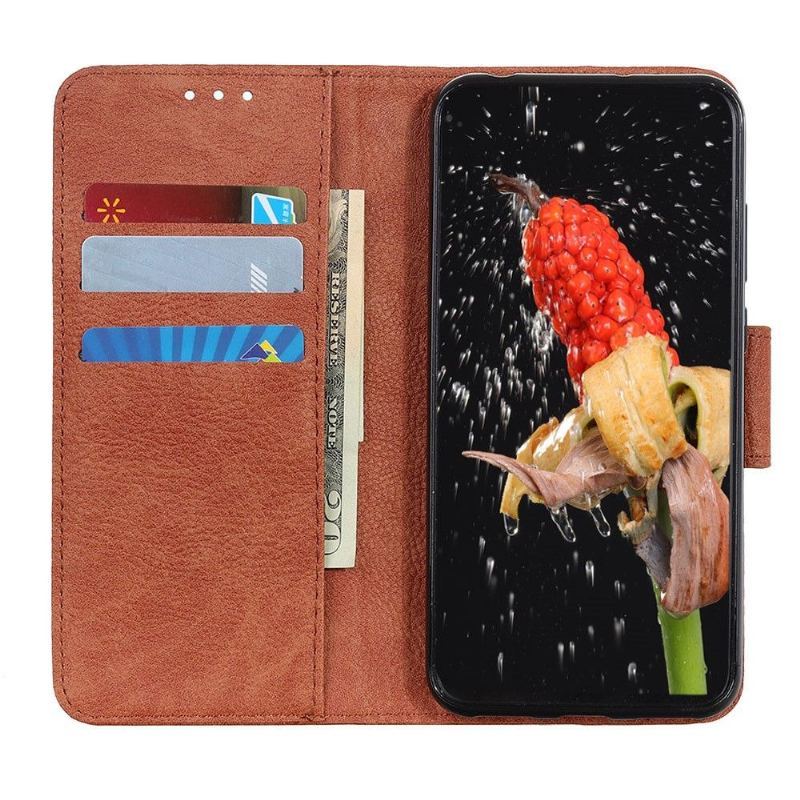 Etui do Samsung Galaxy S21 FE Anti-fall Célestin Faux Leather