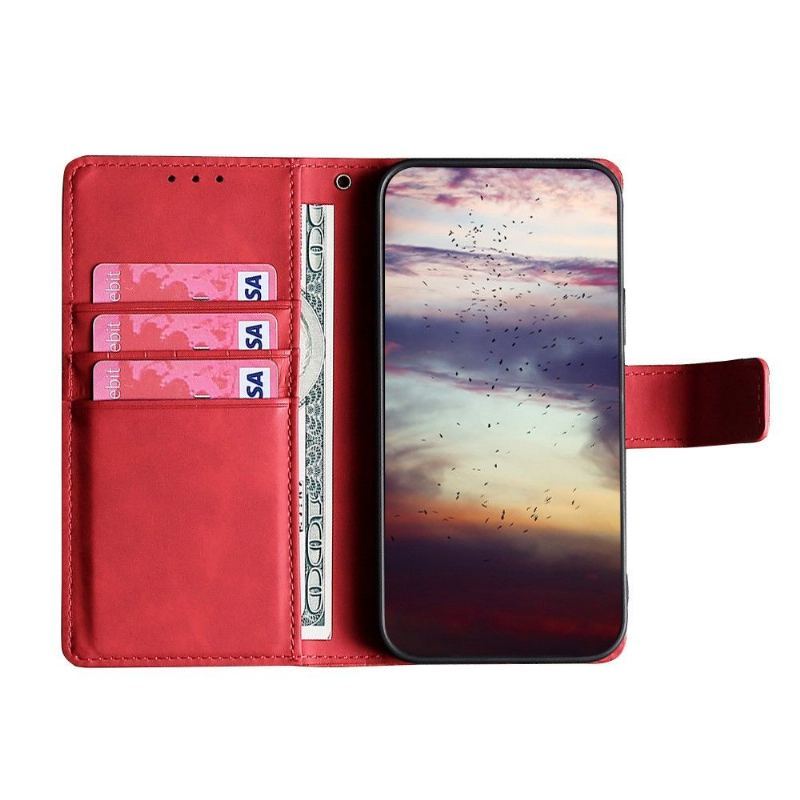 Etui Folio do Samsung Galaxy S21 FE Ana Sztuczna Skóra Krokodyla