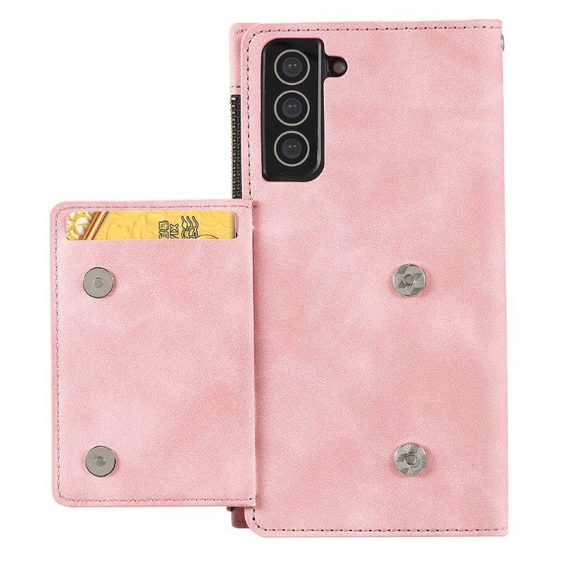 Etui Folio do Samsung Galaxy S21 FE Portfel Funkcja Stojaka