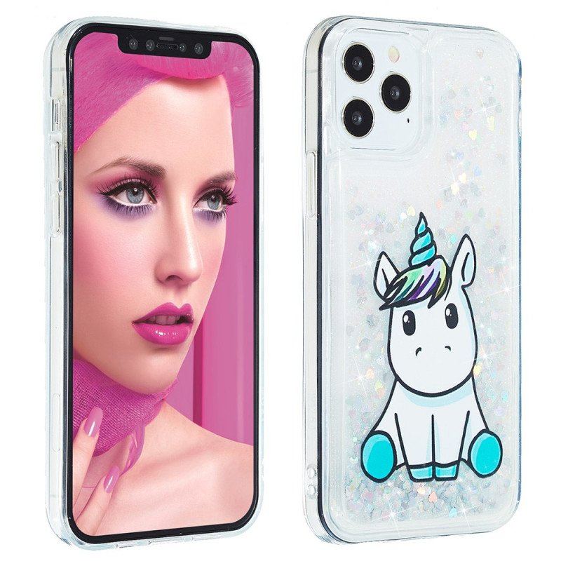 Etui do iPhone 15 Pro Max Brokat Jednorożca