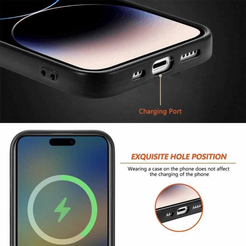 Etui do iPhone 15 Pro Max Kompatybilny Z Magsafe Flashy