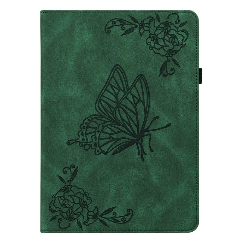 Etui Folio do Realme Pad Classic Ilustracja Motyl