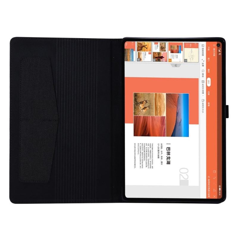 Etui Folio do Realme Pad Płótno Efekt Oksford