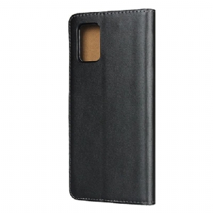 Case do Samsung Galaxy A51 5G Portfel Etui Folio - Czarny