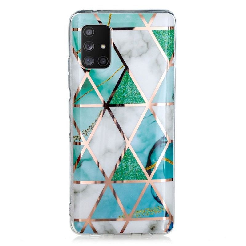 Etui do Samsung Galaxy A51 5G Biznes Elastyczna Geometria