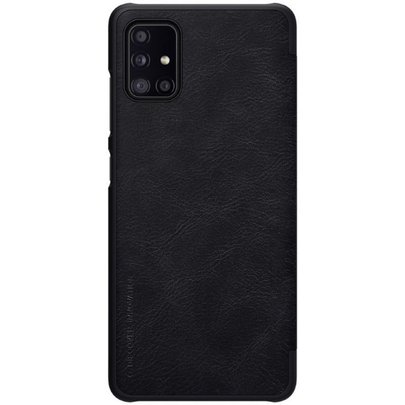 Etui Folio do Samsung Galaxy A51 5G Classic Seria Qin Efekt Skóry