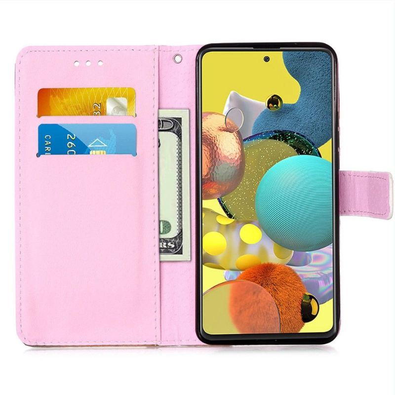 Etui Folio do Samsung Galaxy A51 5G Dreaming Panda