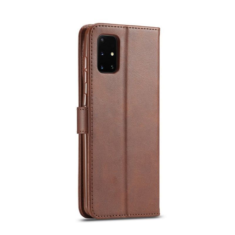 Etui Folio do Samsung Galaxy A51 5G Skórzany Efekt Lc.imeeke