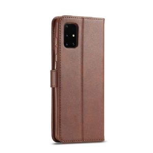 Etui Folio do Samsung Galaxy A51 5G Skórzany Efekt Lc.imeeke