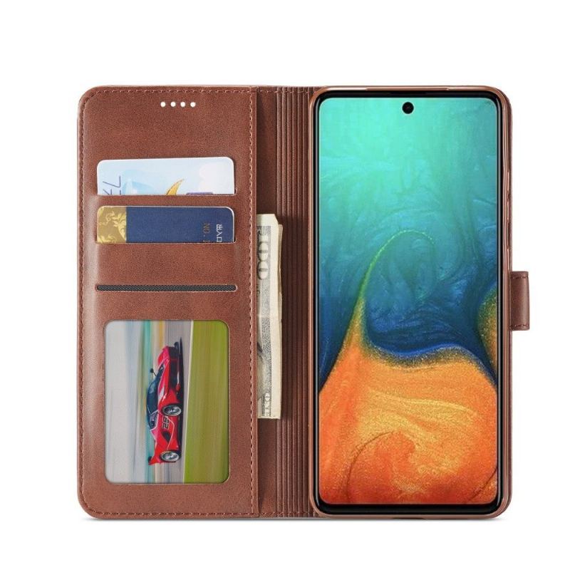 Etui Folio do Samsung Galaxy A51 5G Skórzany Efekt Lc.imeeke