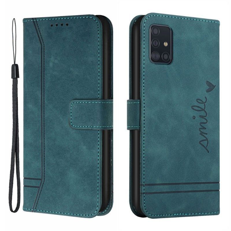 Etui Folio do Samsung Galaxy A51 5G Uśmiech Linii