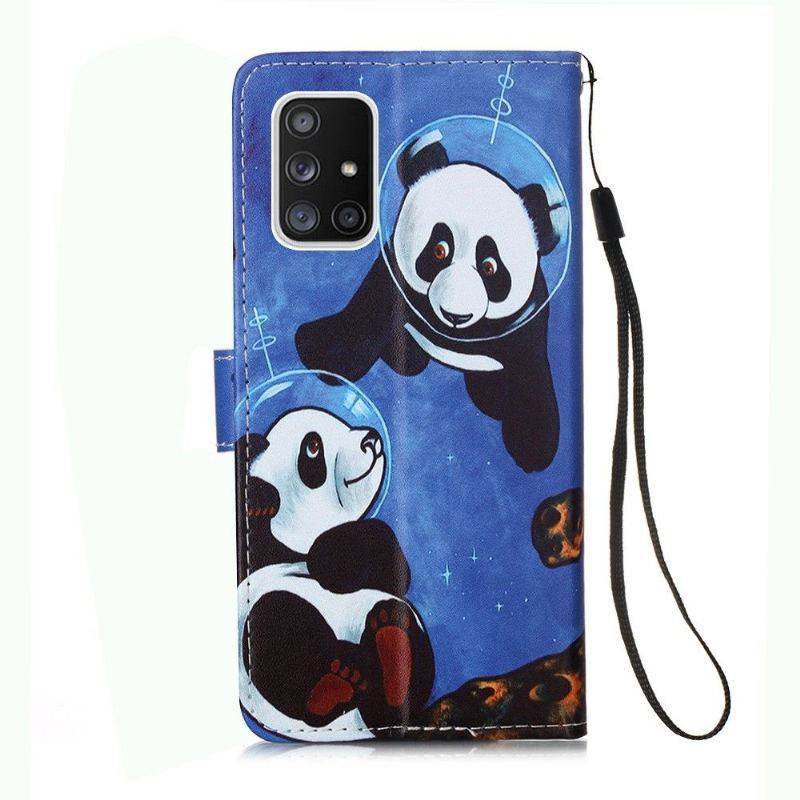 Obudowa Etui Na Telefon do Samsung Galaxy A51 5G Panda Astronauta