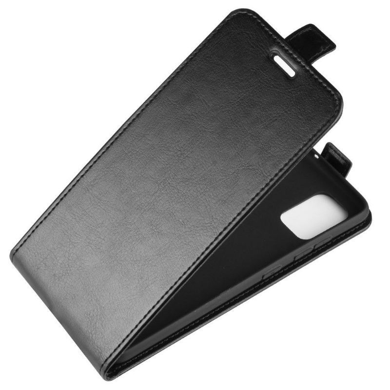 Skórzany Futerał do Samsung Galaxy A51 5G Anti-fall Etui Folio Ze Sztucznej Skóry W Pionie