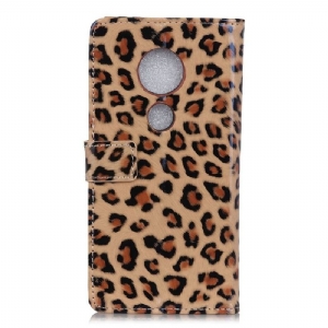 Etui Folio do Nokia 7.2 Classic Leopard