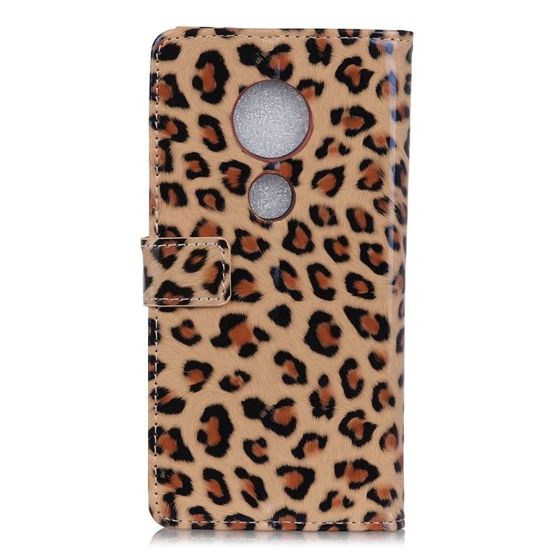 Etui Folio do Nokia 7.2 Classic Leopard