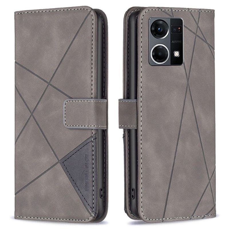 Etui Folio do Oppo Reno 7 Obrzeża Binfen Magnetic Series-2