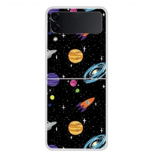 Etui do Samsung Galaxy Z Flip 3 5G Classic Ilustracja Miejsca