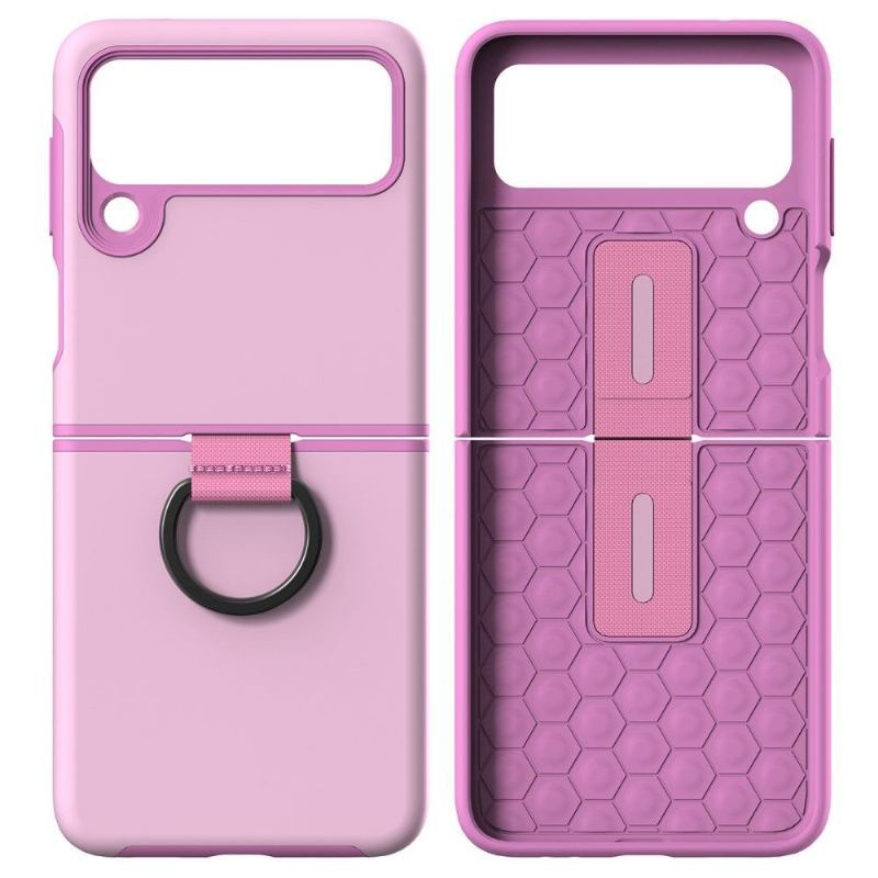 Etui do Samsung Galaxy Z Flip 3 5G Classic Metalowy Pierścień Sztywny