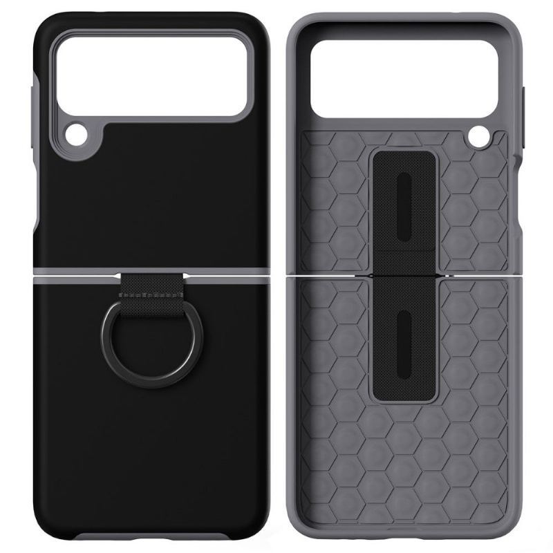 Etui do Samsung Galaxy Z Flip 3 5G Classic Metalowy Pierścień Sztywny