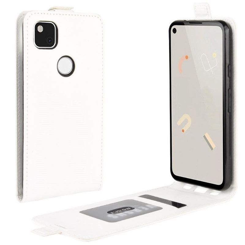 Etui do Google Pixel 4a Etui Folio Ze Sztucznej Skóry W Pionie