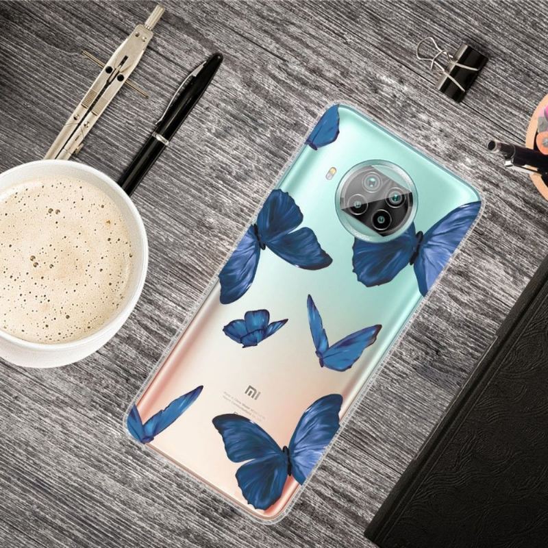 Etui do Xiaomi Mi 10T Lite Classic Niebieskie Motyle