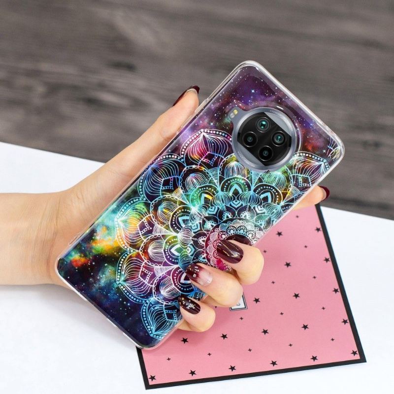 Etui do Xiaomi Mi 10T Lite Luminous Colorful Mandala