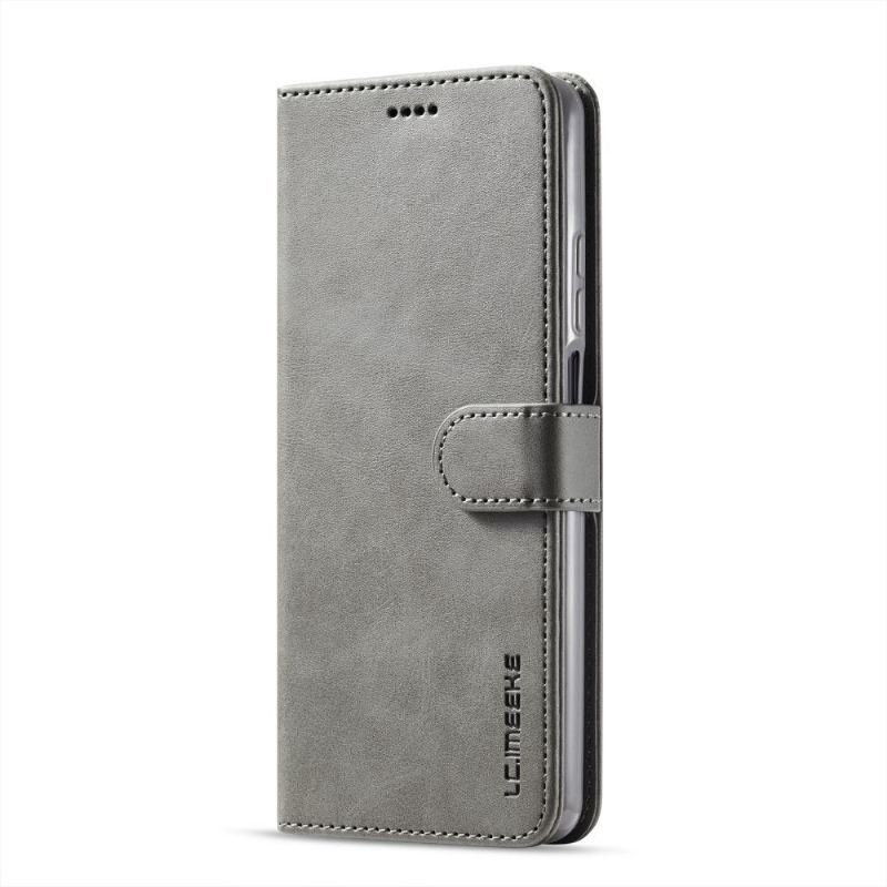 Etui do Xiaomi Mi 10T Lite Obrzeża Etui Folio Skórzany Efekt Lc.imeeke