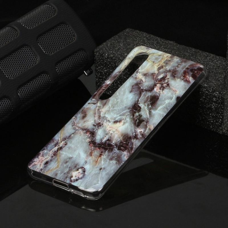 Etui do Xiaomi Mi 10 / 10 Pro Silikonowy Marmur