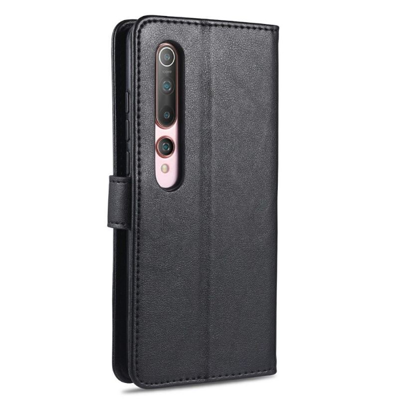 Etui Folio do Xiaomi Mi 10 / 10 Pro Azns Retro Skórzany Efekt