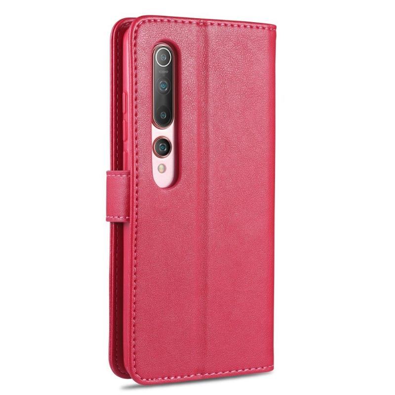 Etui Folio do Xiaomi Mi 10 / 10 Pro Azns Retro Skórzany Efekt