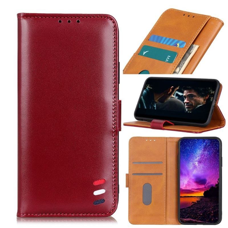 Etui Folio do Xiaomi Mi 10 / 10 Pro Obrzeża Melody Imitacja Skóry