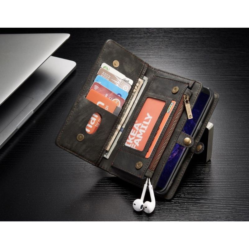 Etui Etui Folio do Samsung Galaxy S8 Plus Posiadacz Karty - Czarny