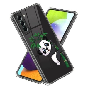 Etui Do Samsung Galaxy S24 5g Przezroczysta Panda I Bambus