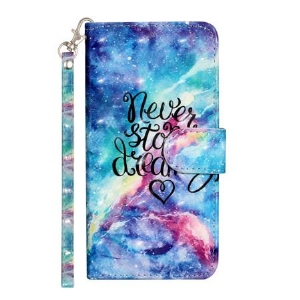 Etui Folio Do Samsung Galaxy S24 5g Gwiaździste Niebo Ze Smyczą