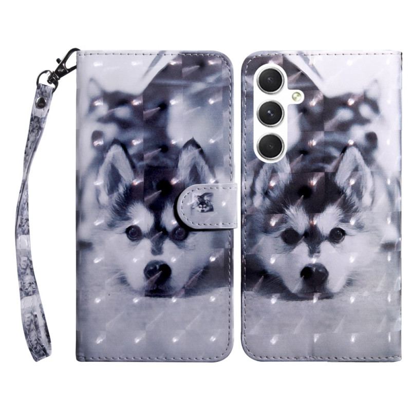 Etui Folio Do Samsung Galaxy S24 5g Husky Z Paskiem