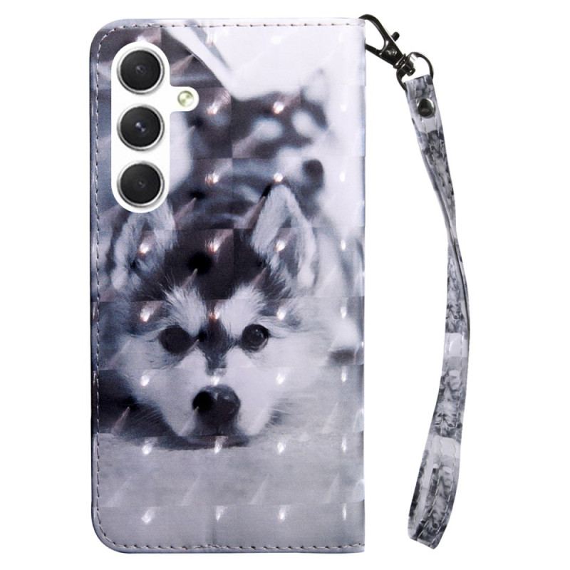 Etui Folio Do Samsung Galaxy S24 5g Husky Z Paskiem