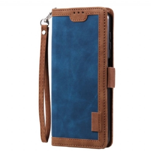 Etui Folio Do Samsung Galaxy S24 5g Styl Retro I Pasek