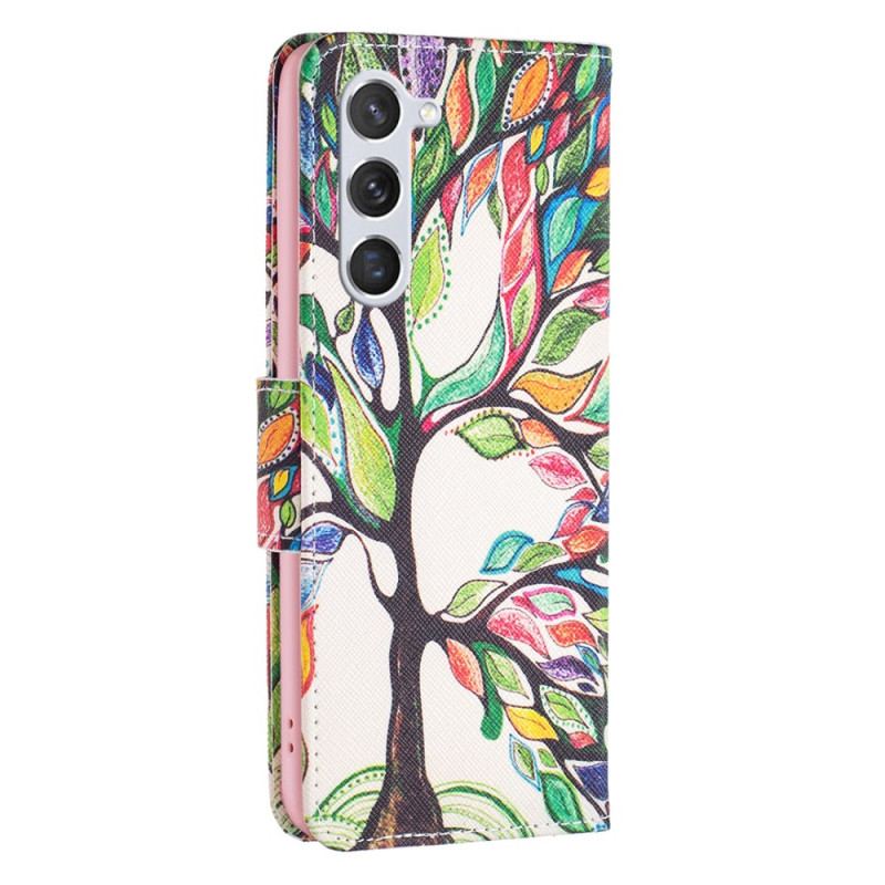 Etui Folio Samsung Galaxy S24 5g Drzewo Życia Etui Ochronne