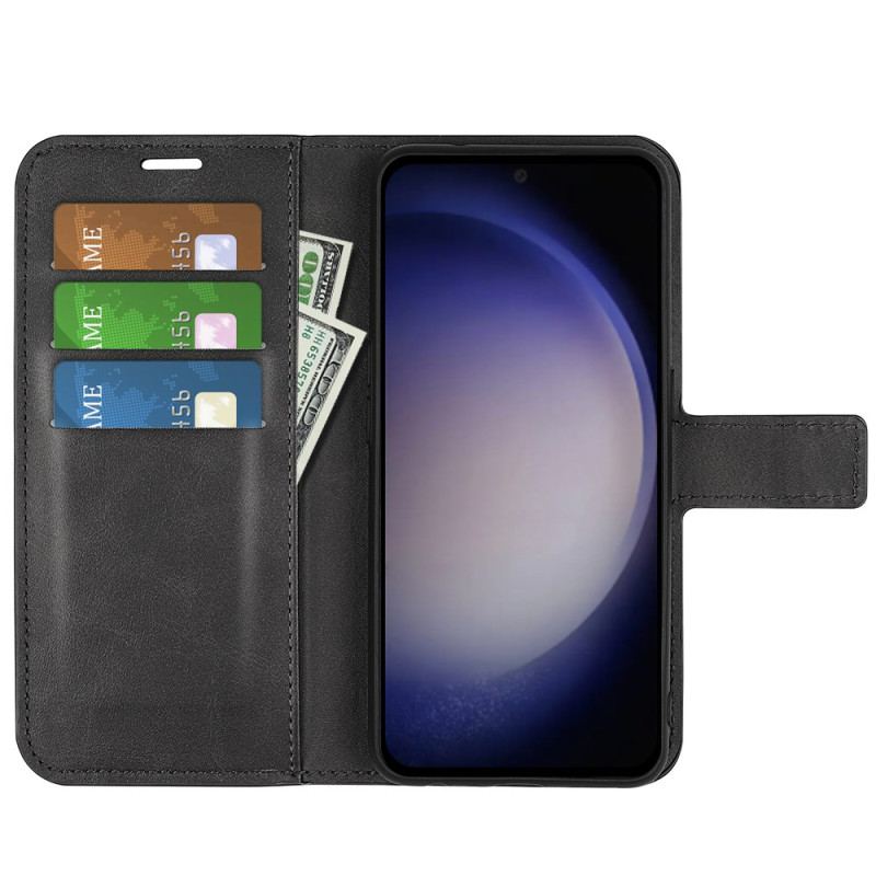 Etui Folio Samsung Galaxy S24 5g Efekt Skóry