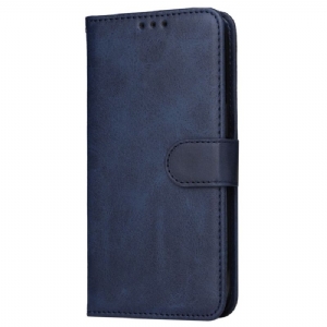 Etui Folio Samsung Galaxy S24 5g Efekt Skóry Z Paskiem Etui Ochronne