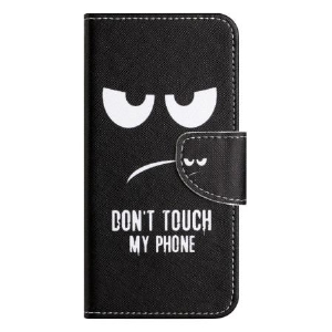 Etui Folio Samsung Galaxy S24 5g Nie Dotykaj Smyczy Mojego Telefonu Etui Ochronne