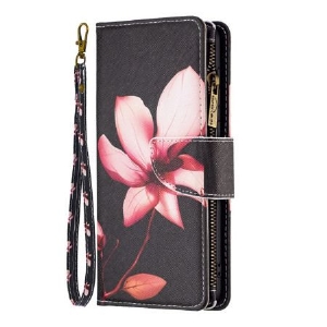 Etui Folio Samsung Galaxy S24 5g Różowy Portfel W Kwiaty Z Paskiem Etui Ochronne