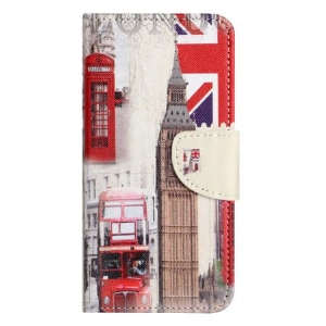 Etui Folio Samsung Galaxy S24 5g Życie W Londynie W Lanière Etui Ochronne