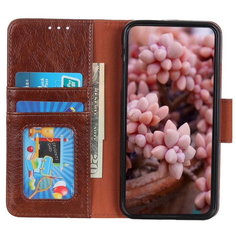 Etui Folio Samsung Galaxy S24 5g Skóra Nappa